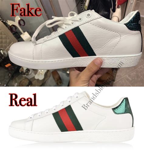 gucci ace shoes fake|how to authenticate gucci shoes.